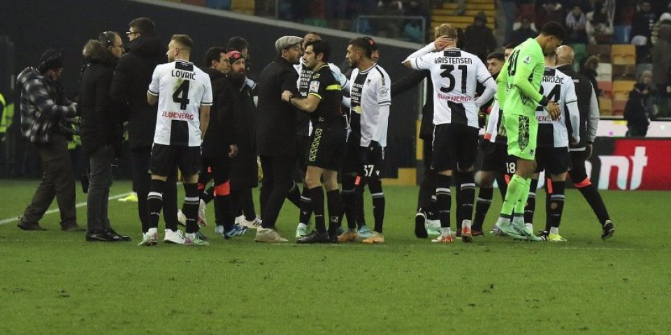 Ekspresna odluka! Udineze kažnjen zbog rasističkog ponašanja navijača