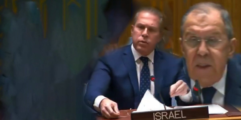 (VIDEO) Šok u Savetu bezbednosti! Lavrov rasturio Izraelce, njegove reči zatresle svet: Vaša savest može mnogo...