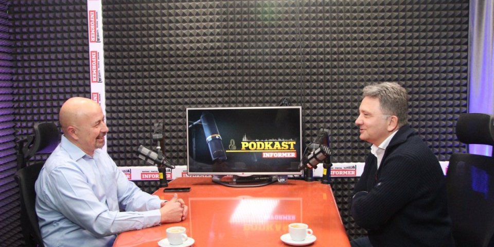 Ministar Mihailo Jovanović u Informer podkastu: Kad je o devojkama u školi reč, između  Siniše Malog i mene bila je mrtva trka!