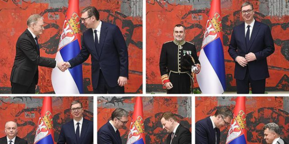 Srdačna dobrodošlica i uspeh u radu! Vučić primio akreditivna pisma novoimenovanih ambasadora!