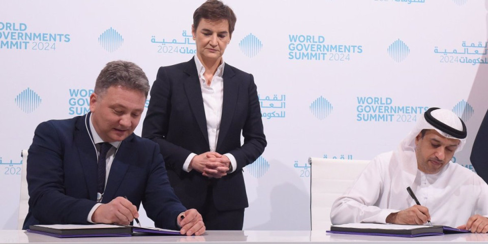 Brnabić: Srbija i UAE potpisali Memorandum u oblasti veštačke inteligencije!