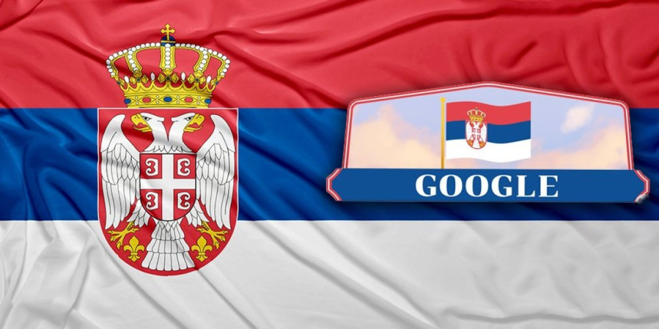 Gugl u bojama zastave Srbije! A kad na to kliknete, evo šta se desi