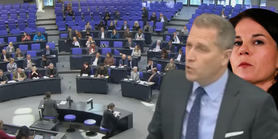(VIDEO) Istina o Srbima i Kosovu usred Bundestaga! Poslanik Peter Bistron oduvao Analenu Berbok! Morate videti!
