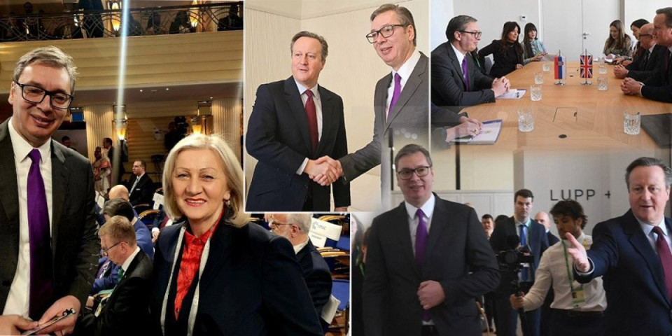 Vučić u Minhenu, sastao se zvaničnicima Londona, EU, EBRD: Dobri i korisni razgovori (FOTO)