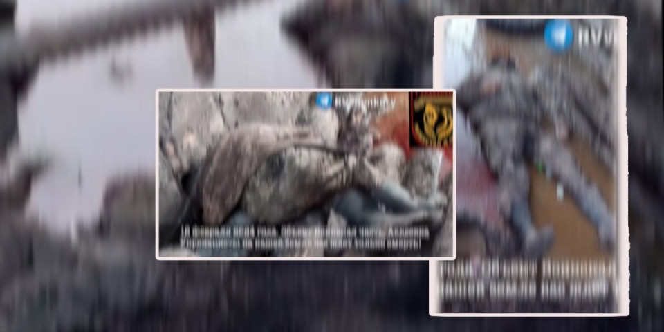 (UZNEMIRUJUĆE) Ostaci ukrajinskih vojnika plutaju u lokvama krvi: Jezive scene iz Avdejevke (VIDEO)