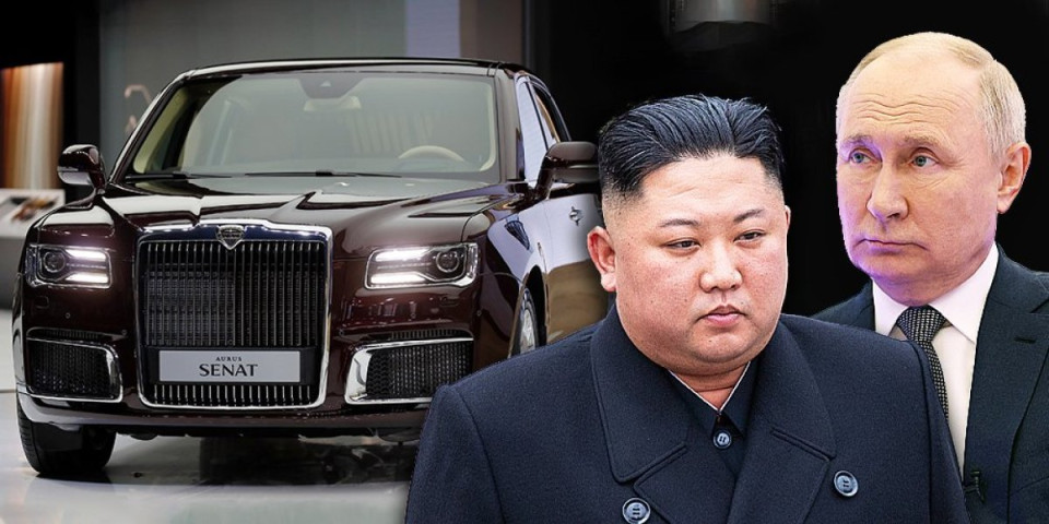 "Savršeno!" Kim Džong se prvi put vozio limuzinom koju mu je poklonio Putin! (FOTO)