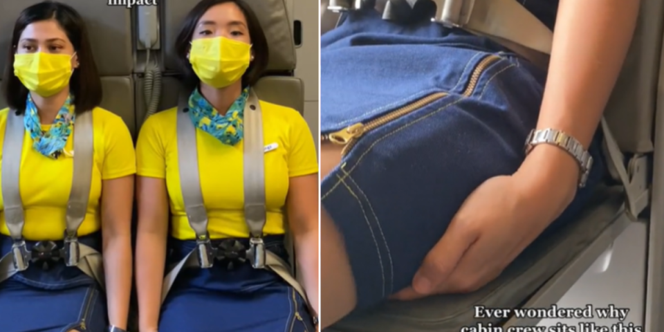 Znate li zašto stjuardese sede na rukama prilikom poletanja aviona? Odgovor će vas zaprepastiti (VIDEO)