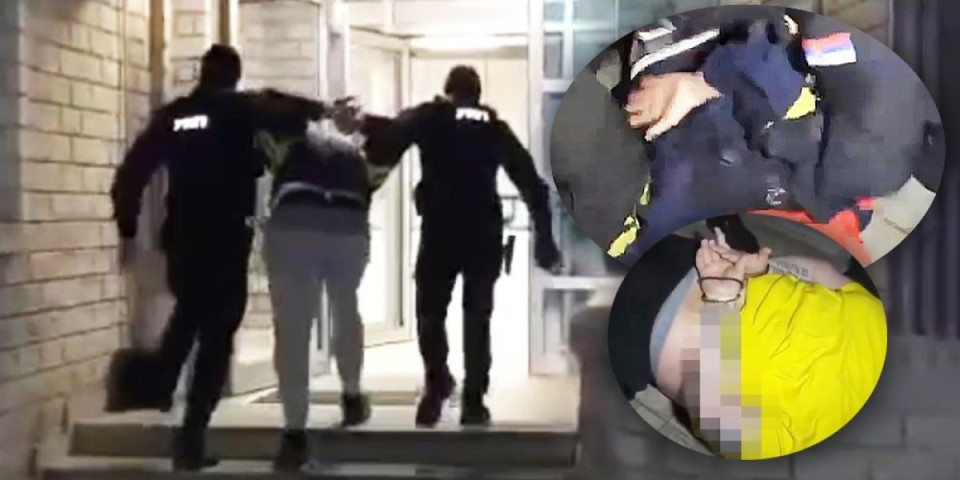 Ulovljen "zeka" u Beogradu! Prilikom hapšenja pružao otpor policajcima! (VIDEO)