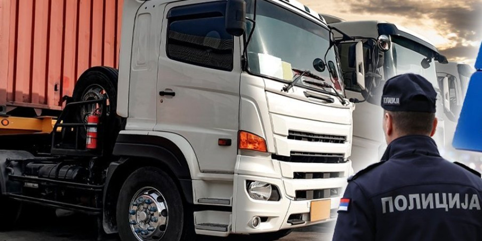 Priveden vozač u Subotici: "Naduvao" se pa seo da vozi kamion