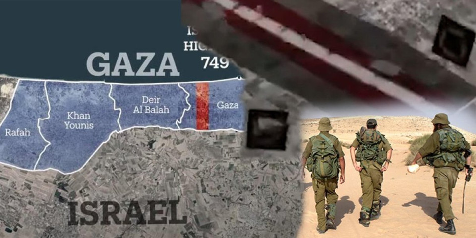 Izrael podelio Pojas Gaze! Uspeo plan pod šifrom "749"(VIDEO)