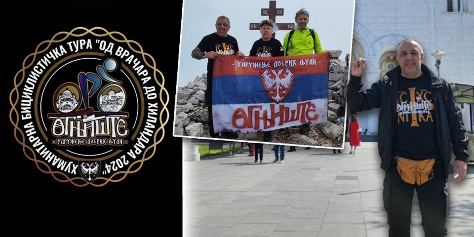 Sa Vračara do Hilandara! Novi humani čin Slavka Radojčića i njegovog Udruženja - biciklom na put dug skoro 1.000 kilometara!