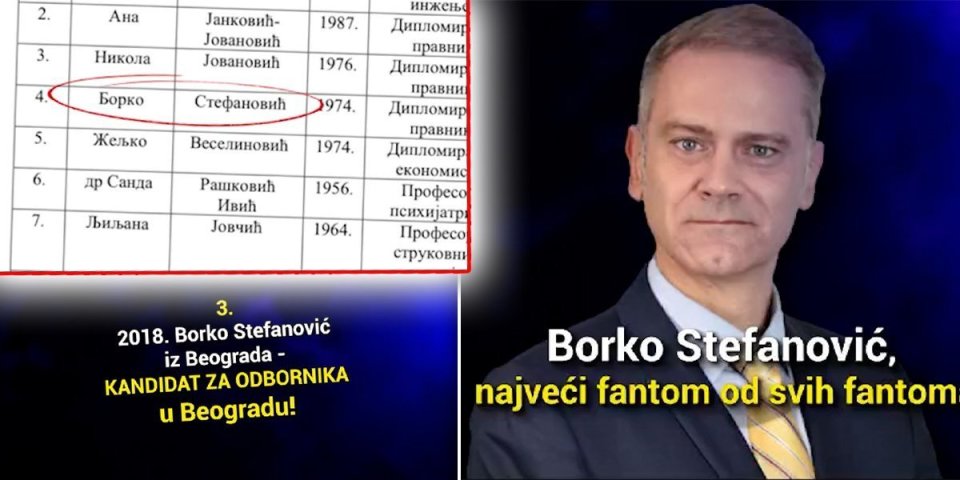 Borko Stefanović, najveći fantom od svih fantoma! Menja gradove, ali i ime (VIDEO)