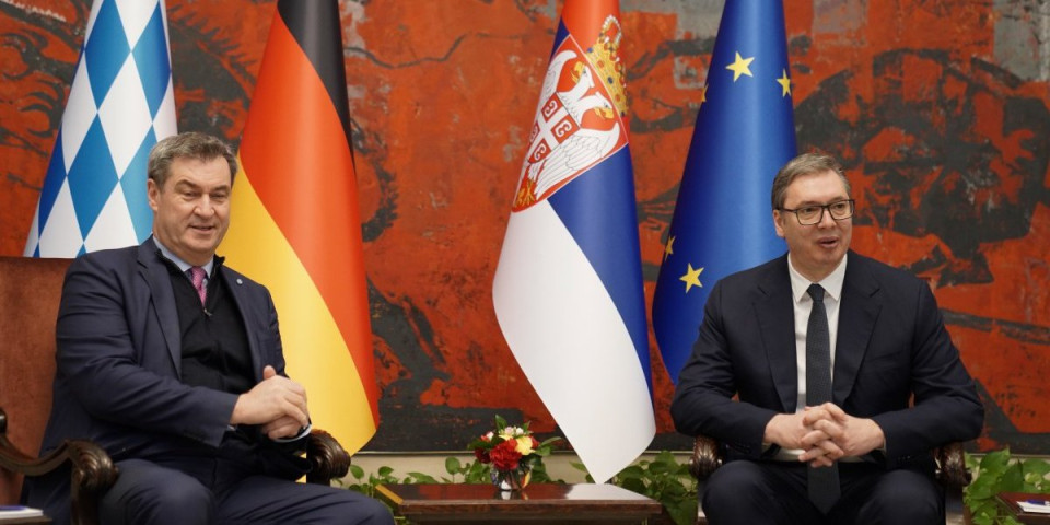 Počeo sastanak Vučića sa predsednikom Vlade Bavarske!