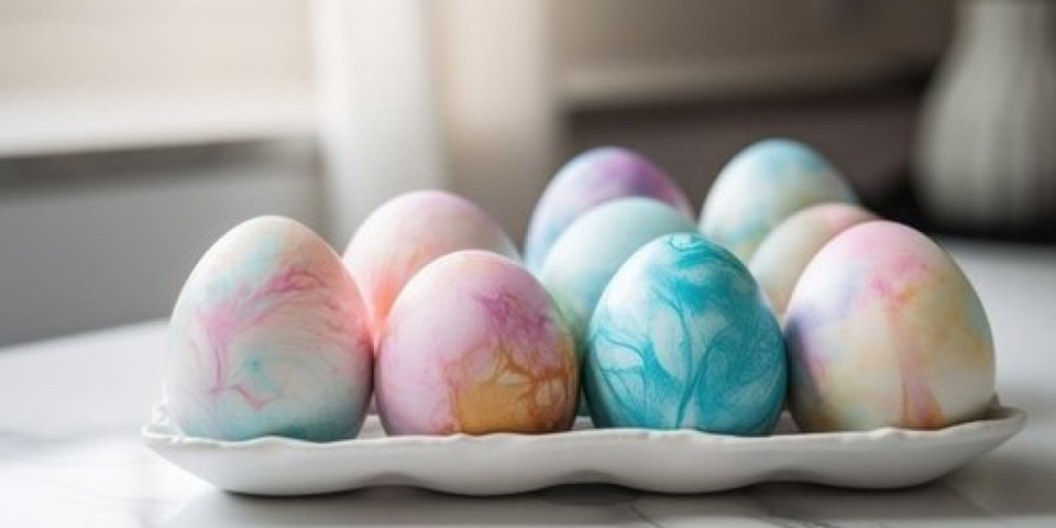 Prelepu pastelnu boju jaja dobićete uz malo truda i nekoliko sastojaka! Ovako se farbaju mramorna jaja (VIDEO)
