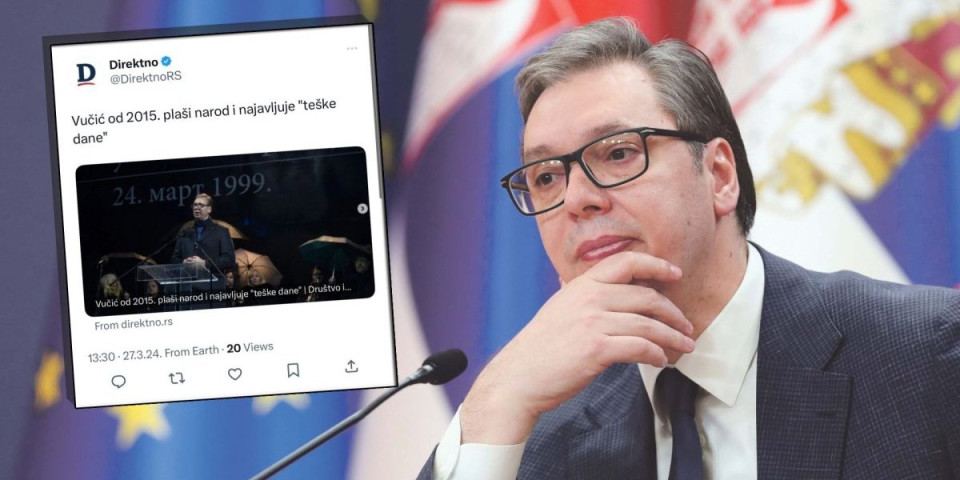 Šolakov portal još jednom napao Vučića... Ono što zaboravljaju je da je Vučić uz Srbiju svom snagom i onda kada je najteže!