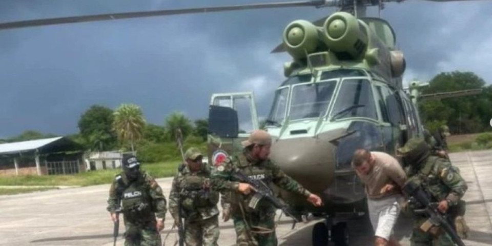 Iz Bolivije izručen jedan od najvećih trgovaca droge na svetu! Prebačen helikopterom "Crvenih đavola" u ovu zemlju! (FOTO)
