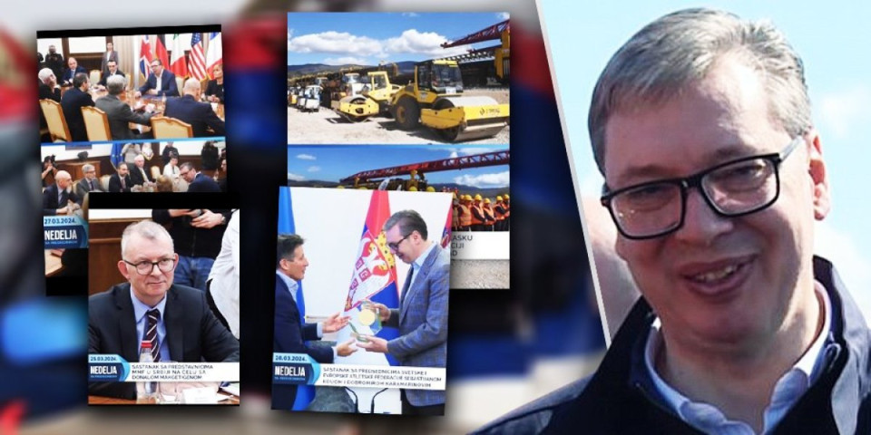 Vučić sumirao nedelju za nama: "Nastavljam da radim svoj posao i da se borim za Srbiju!" (VIDEO)