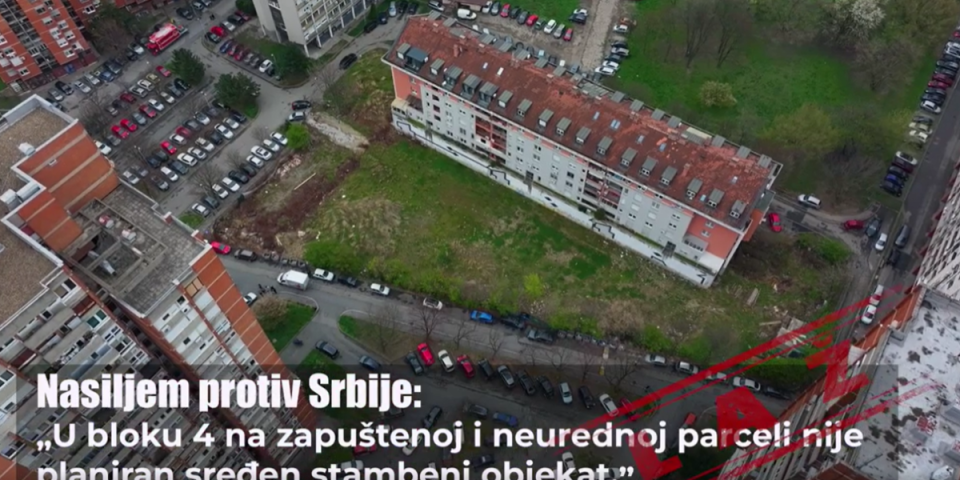 Nasiljem protiv Srbije: Planirana zgrada umesto napuštene parcele!