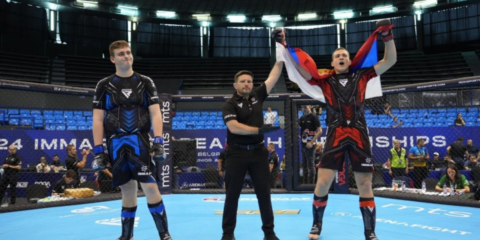 Počela žetva medalja srpskih MMA boraca u Hali sportova