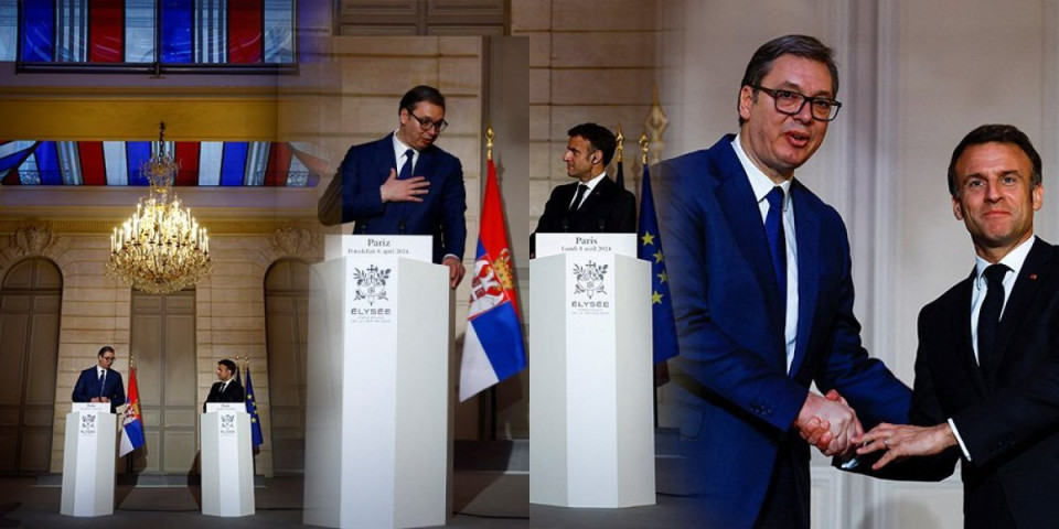 Vučić se obratio iz Pariza: Makron je želeo da čuje one koji nešto znače na Zapadnom Balkanu i hvala mu (VIDEO)