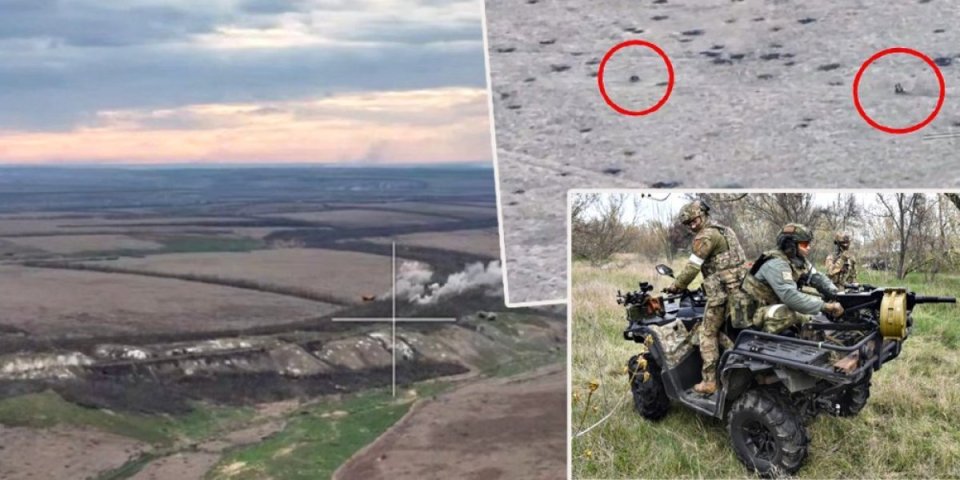 (VIDEO) Ovo morate videti! Rusi motorima izveli munjevit juriš! Ukrajinci počeli panično da beže, ništa slično ih dosad nije snašlo!
