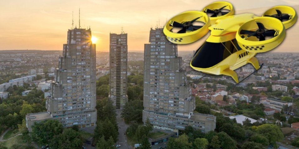 Kompanija koja pravi leteći taksi seli sedište u Beograd! Borovčanin otkrio sve detalje