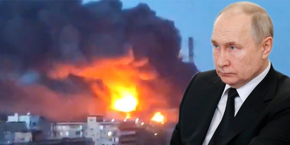 (VIDEO) Plače cela Ukrajina: Uništili su je! Šokantne scene kod Kijeva, sve spaljeno nakon snažnog udara!