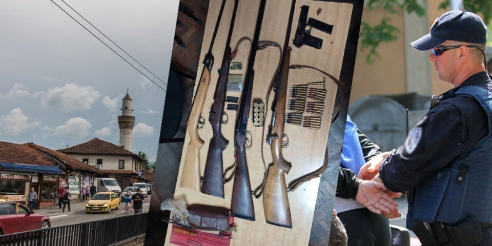 Hapšenje u okolini Novog Pazara! Policija otkrila ozbiljnu količinu oružja i municije