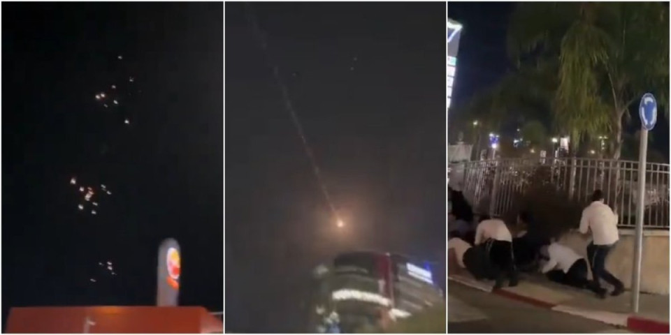 "Tel Aviv upravo!" Doleću prve rakete, čuju se sirene i eksplozija! Jezive scene sa severa Izraela! (VIDEO)