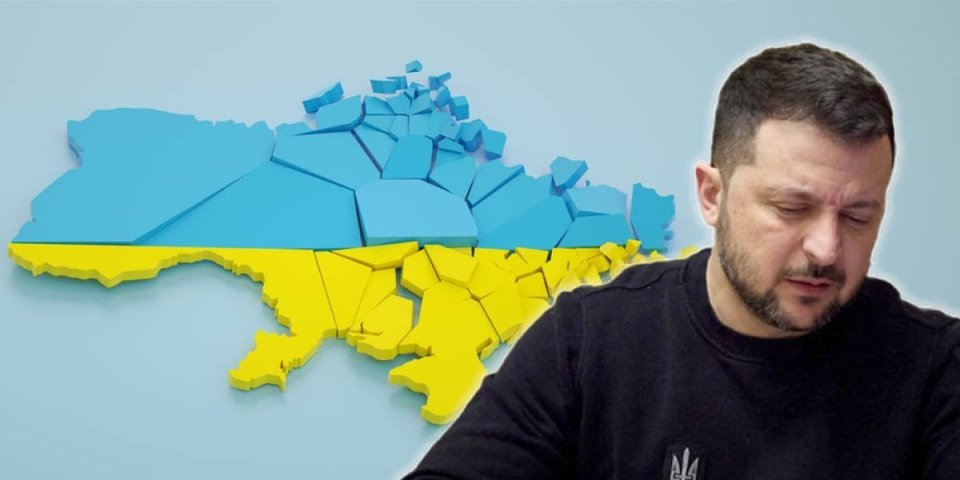 Zelenski dobio upozorenje! Pokazano mu šta će ostati od Ukrajine: Rusi će početi da prave velike korake!
