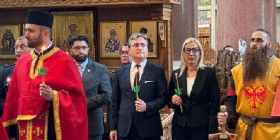 Selaković predvodio ceremoniju polaganja venaca povodom Dana sećanja na vladavinu cara Dušana