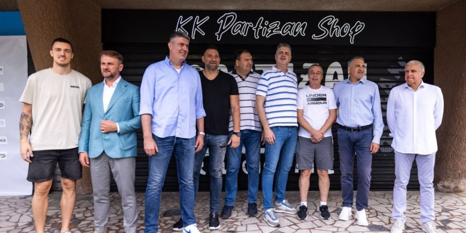 Partizan na godišnjicu osvajanja Evrolige otvorio tematski šop