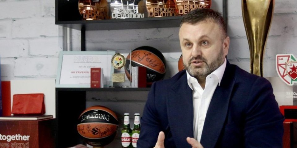 Željko Drčelić za Informer: Igrači i trener dobili podršku uprave Zvezde