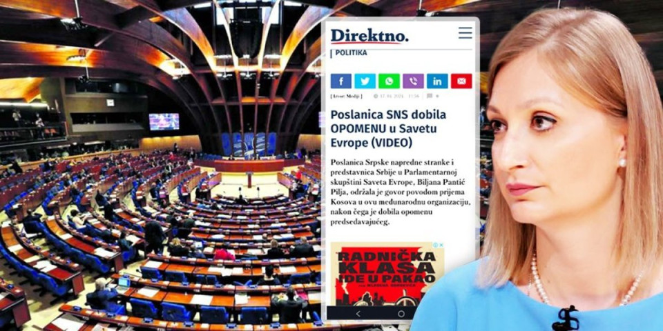 Pored njih, neprijatelji nam nisu potrebni! Tajkunski mediji napali Bilju Pantić Pilju jer je branila nacionalne interese u SE, smeta im njeno glasno "Živela Srbija"!