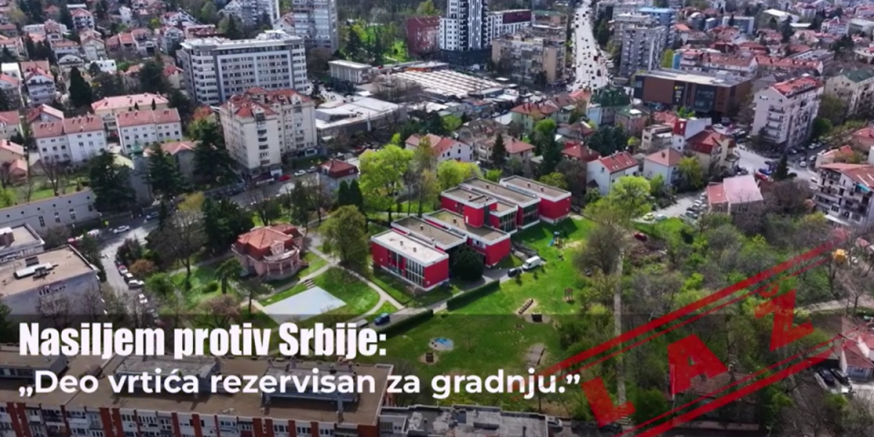 Građani demantovali još jednu gnusnu laž Srbije protiv nasilja! Tvrdili da grad Beograd uzima zemljište od vrtića, istina je sasvim drugačija! (VIDEO)