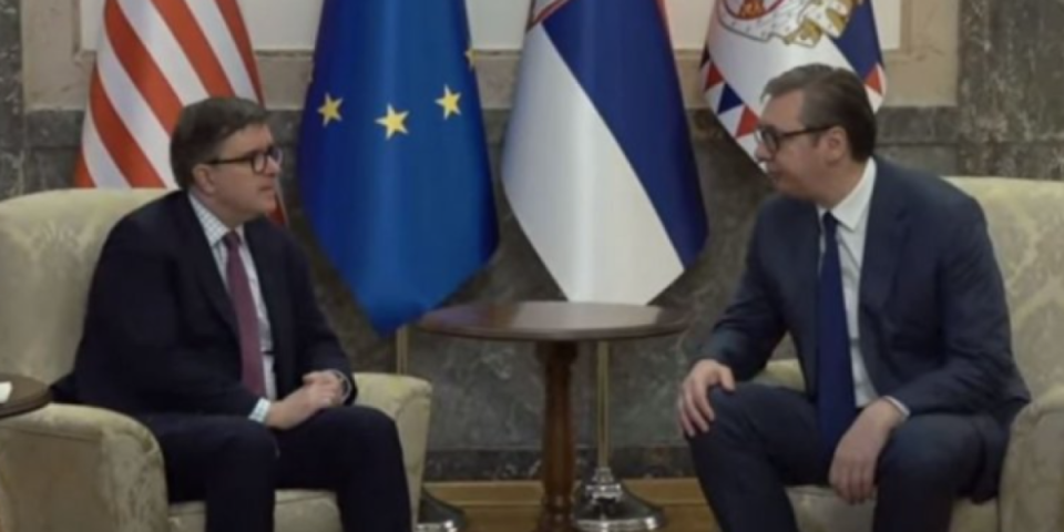 Počeo sastanak u Generalnom sekretarijatu! Predsednik Vučić sa Džejmsom O'Brajanom