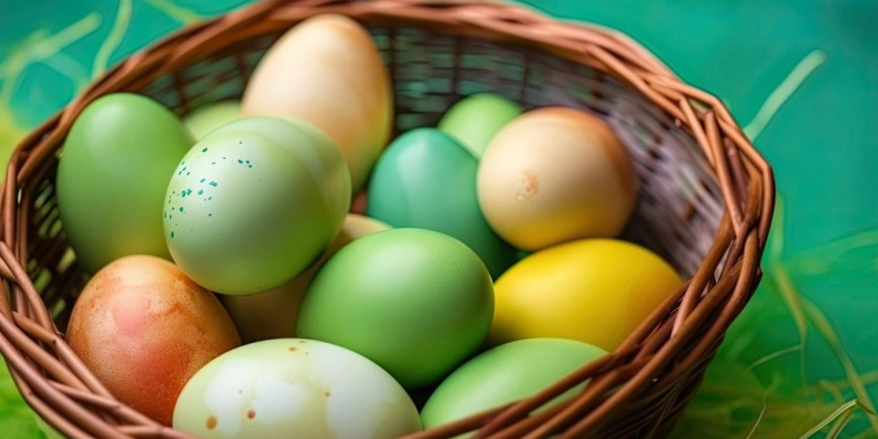 Ofarbajte zlatno žuta i zelena jaja! Sve što vam je potrebno su ove namirnice (VIDEO)