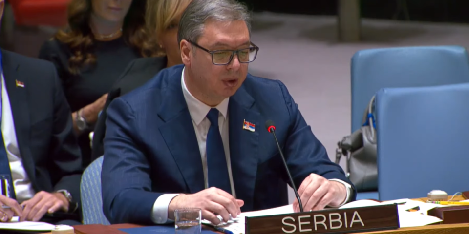 Srbi ispunili sve teške obaveze, a trpe kontinuirano nasilje na KiM! Vučić zagrmeo na sednici SB UN
