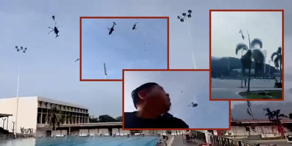 (VIDEO) Katastrofa! Sudarili se helikopteri, veliki broj mrtvih! Objavljeni stravični snimci trenutka nesreće!