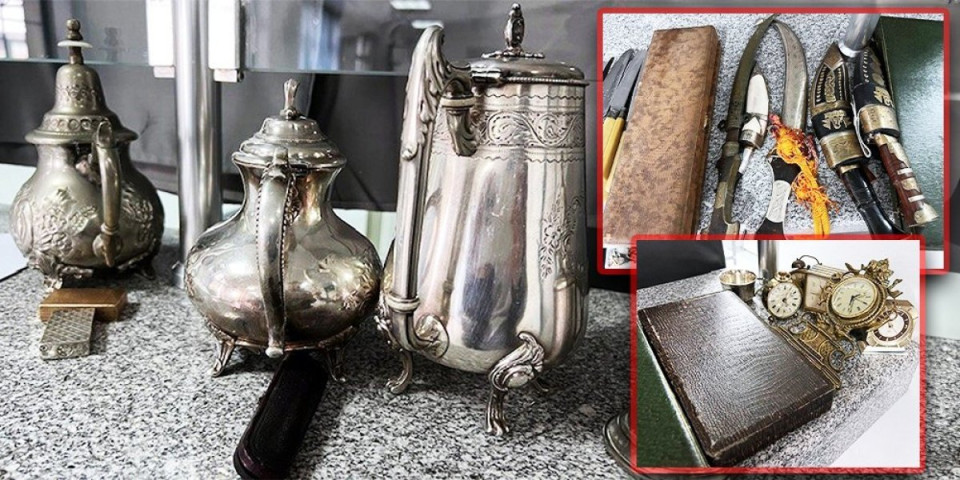 Preko Horgoša švercovao kofer prepun blaga! Zlatne i srebrne antikvitete prikrio ličnim stvarima u ručnom prtljagu (FOTO)