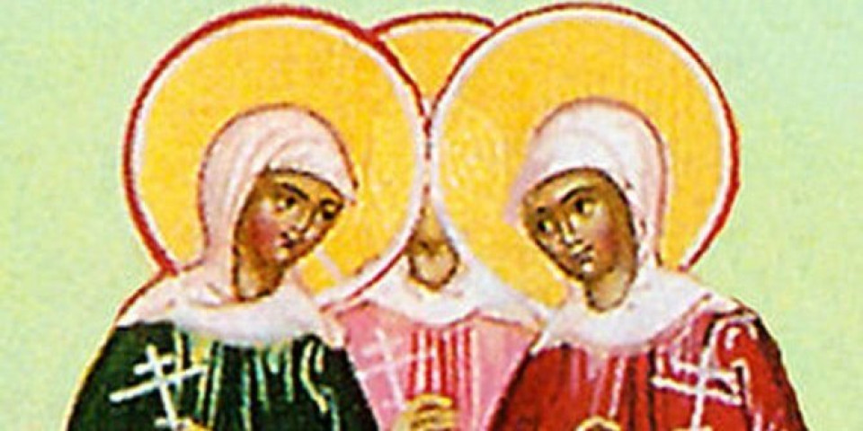 Danas obeležavamo Svete mučenice Agapija, Hionija i Irina: Tri sestre stradale nakon što su se usprotivile caru!