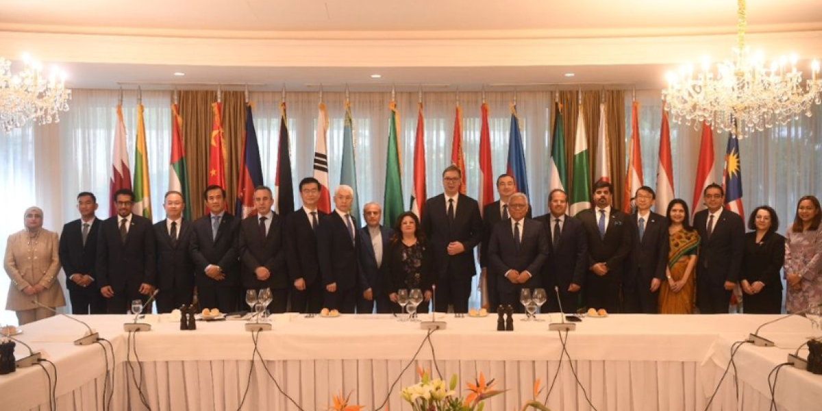 "Sa našim prijateljima!" Vučić nastavlja diplomatsku borbu, sastao se sa ambasadorima azijskih zemalja (FOTO)