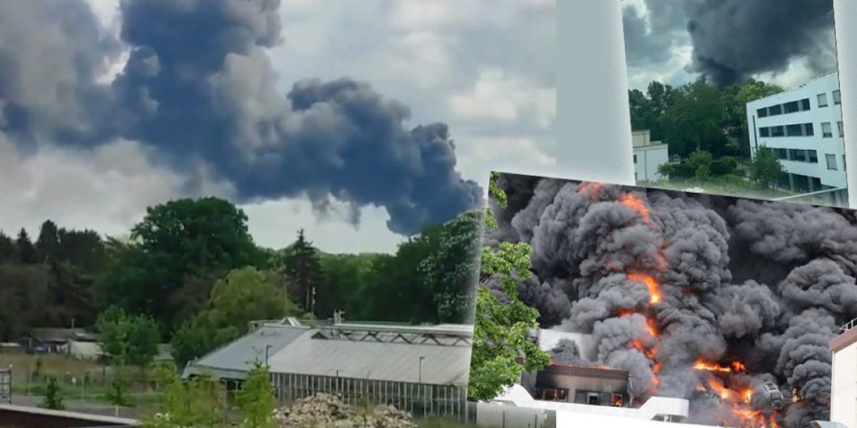 Vatrogasci prekinuli gašenje požara u fabrici Deihl u Berlinu! Voda zagađena hemikalijama preti da uđe u kanalizaciju