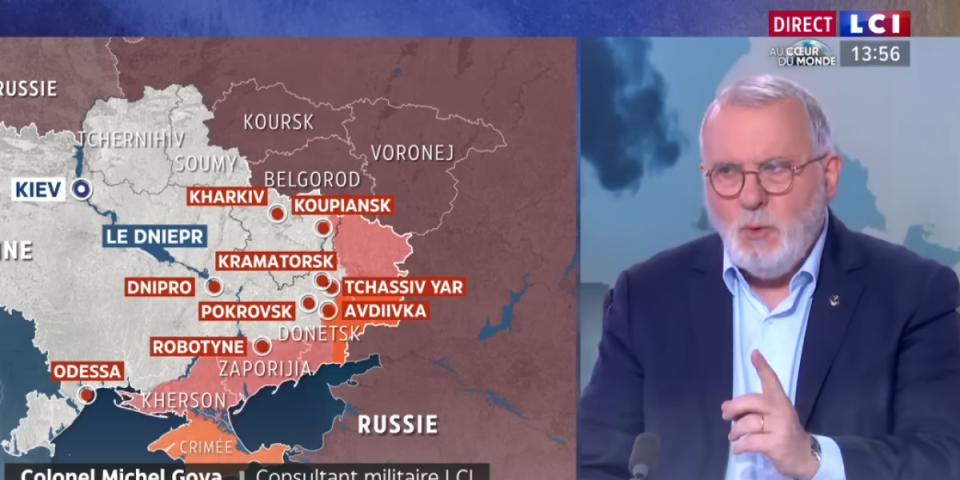 (VIDEO) Rusija uzima sve ovo?! Francuski pukovnik šokirao uživo na TV: Časov Jar je tek početak, sledi katastrofa...