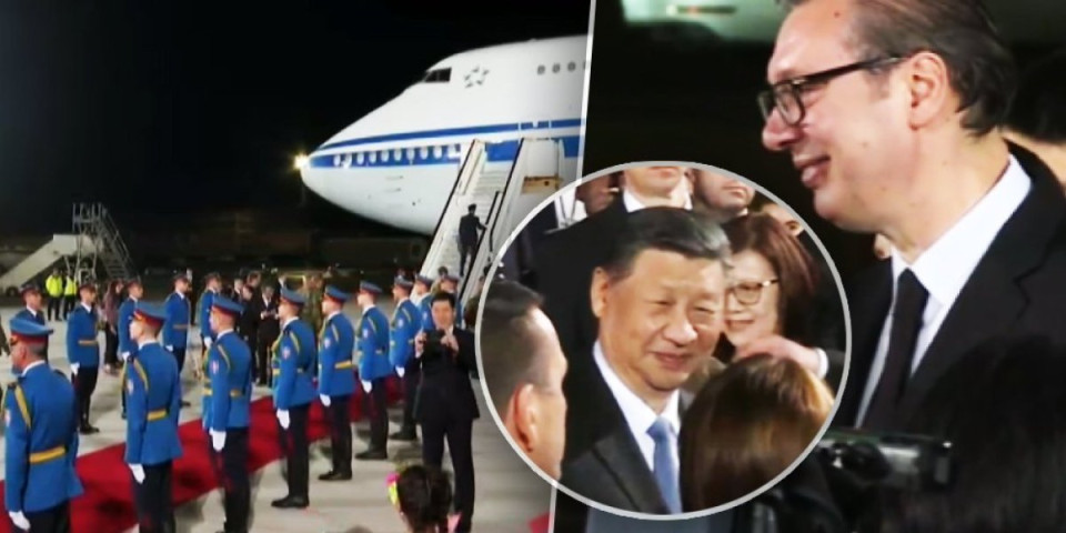 Si Đinping započeo dvodnevnu posetu Srbiji! U Beograd stiglo 400 članova kineske delegacije (FOTO/VIDEO)