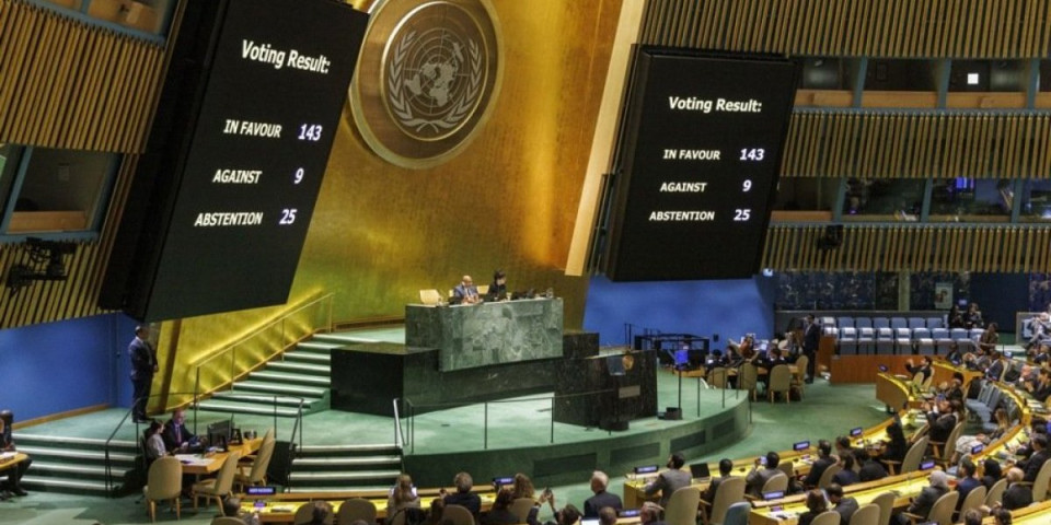 "Nasilje se izgleda isplati"! Izraelski ministar burono reagovao nakon glasanja o prijemu Palestine u SB UN
