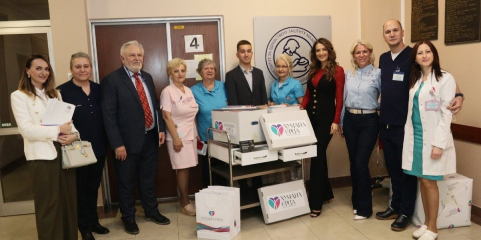 Fondacija Humana srca i mladi pisac Đorđe Mitrović realizovali humanitarnu akciju - Donirali medicinsku opremu i igračke za potrebe najmlađih pacijenata