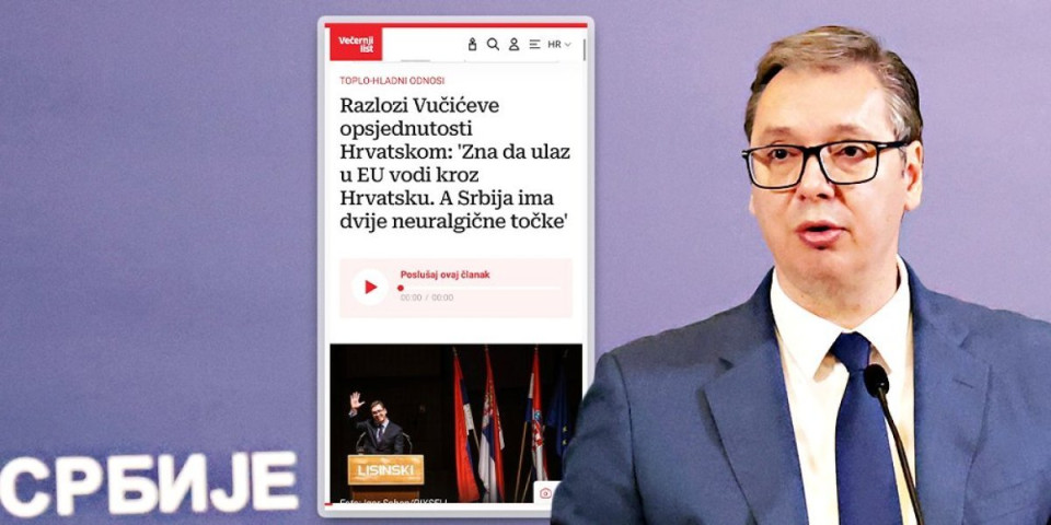 Vučić nije Tadić - uvek će podsećati na ustaške zločine! Vrhunac besmisla: Predsednika Srbije optužuju da je opsednut Hrvatskom!