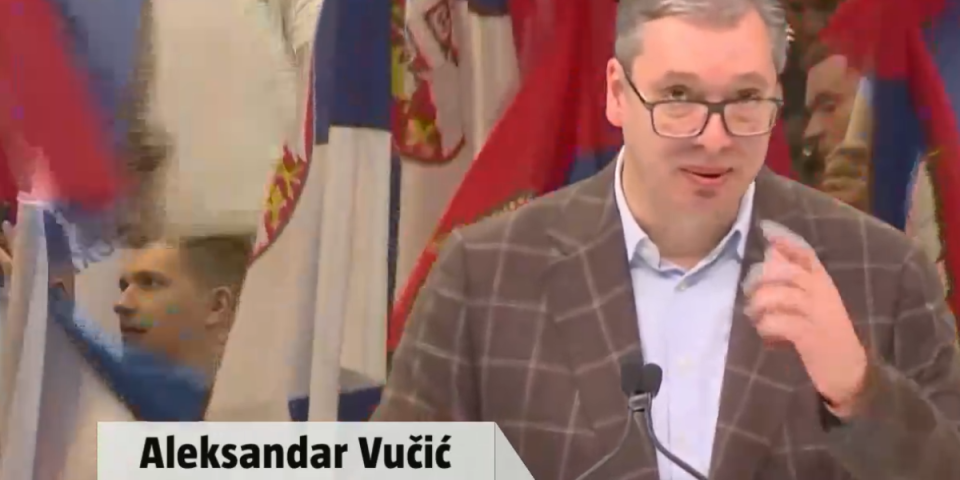 Skup izborne liste "Aleksandar Vučić - Novi Sad sutra" - Predsednik Srbije: Moraće da prosečna plata u Novom Sadu bude 1600 evra!