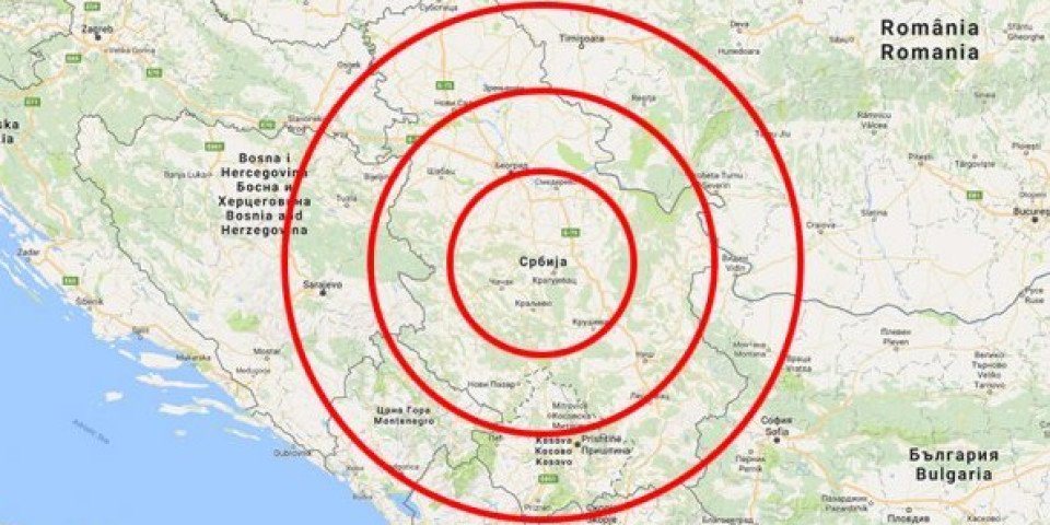 Novi blaži zemljotres u Srbiji! U Kraljevu novo podrhtavanje tla jačine 2,4 rihtera